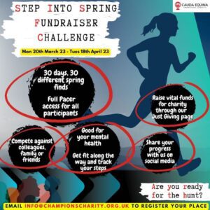 Step Into Spring Fundraiser Challenge